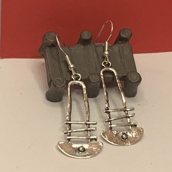 Axe Earring, Viking Earring, Warrior Earring, Punk Goth Earring, Halloween - Picture 4 of 6